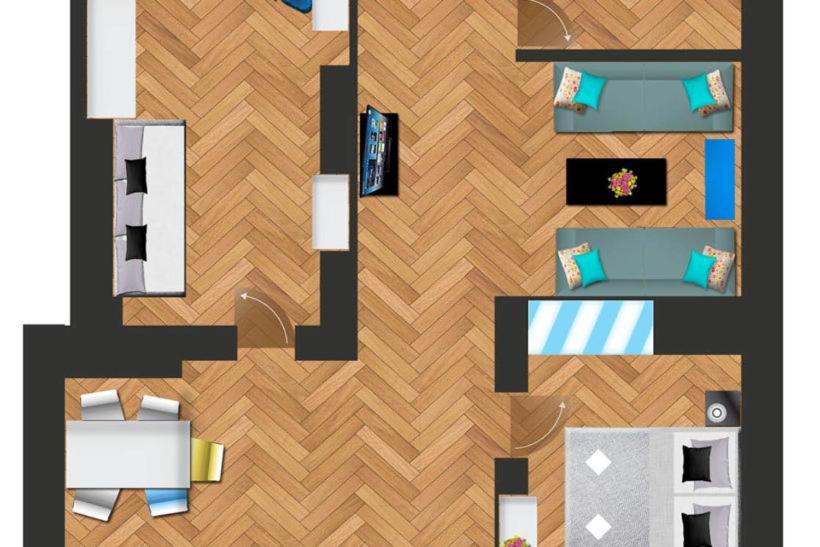 קרקוב Apartament Rodzinny 14 מראה חיצוני תמונה